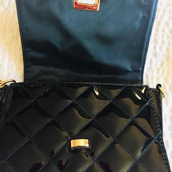 Vegan Est. 2005 Black Cross Body Mini Bag - Picture 12 of 16